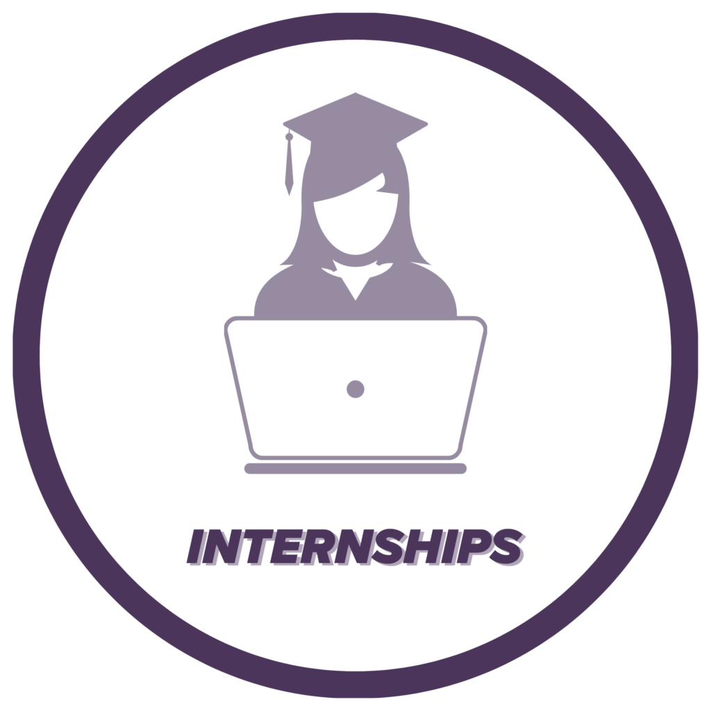 Internships icon, click to learn more