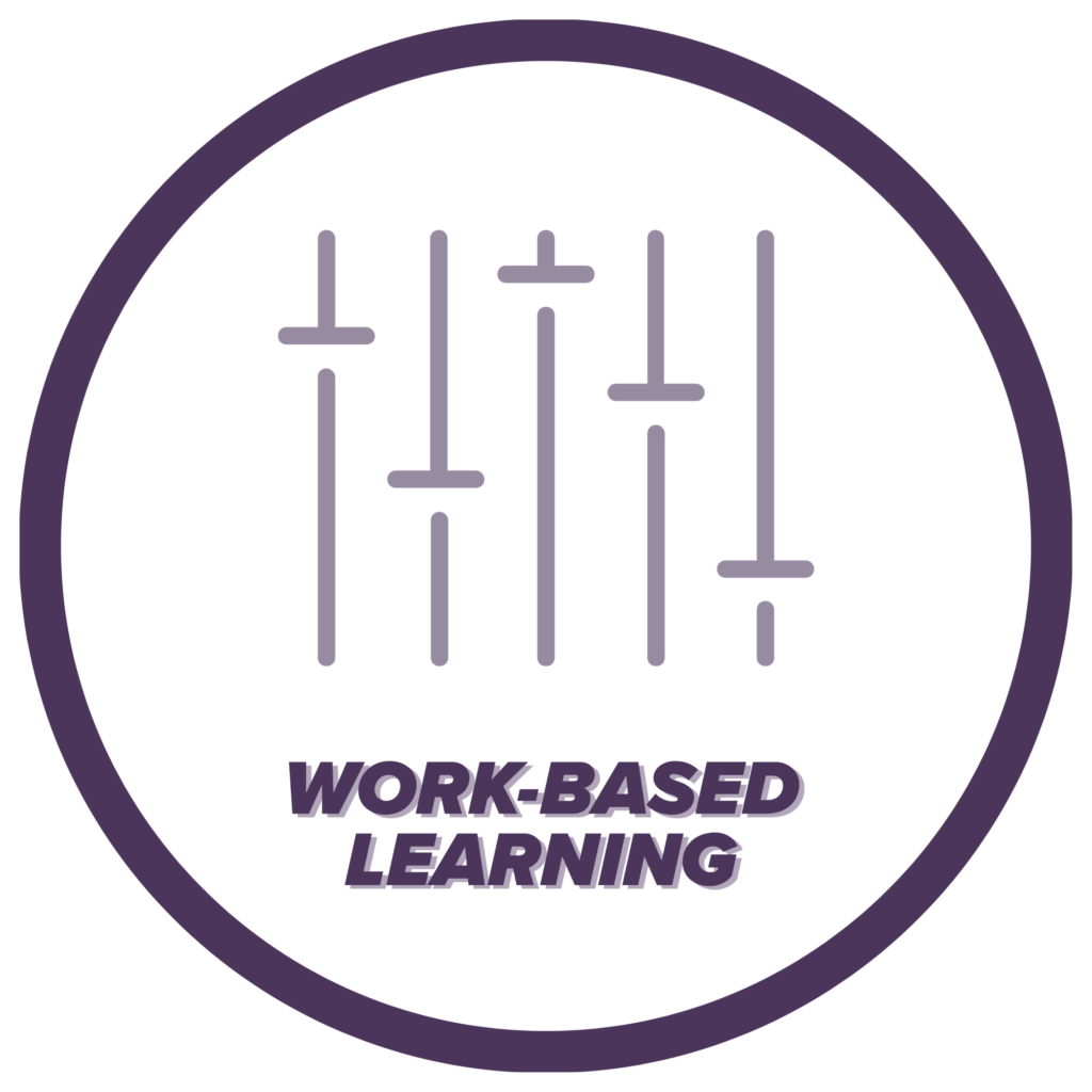 Work-Based Learning icon, click to learn more